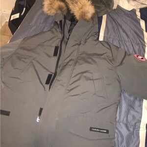 Canada Goose Dark Gray Puffers